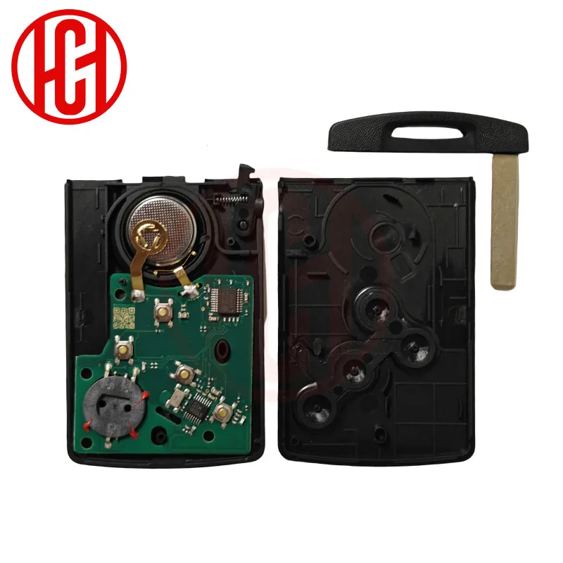 PCF7941 ID46 Chip 433Mhz 4 Buttons Smart Card Remote Key for Renault Megane 3 Laguna 3 Scenic 3 2009-2015 Car Key