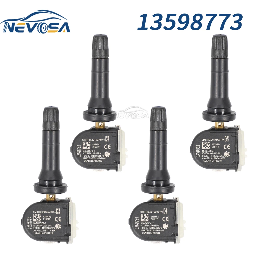 13598773 TPMS Sensor For Chevrolet Camaro Malibu 2017 Volt Silverado Opel Vauxhall Ampera-e Antara Karl Mokka Viva Cadillac CT5