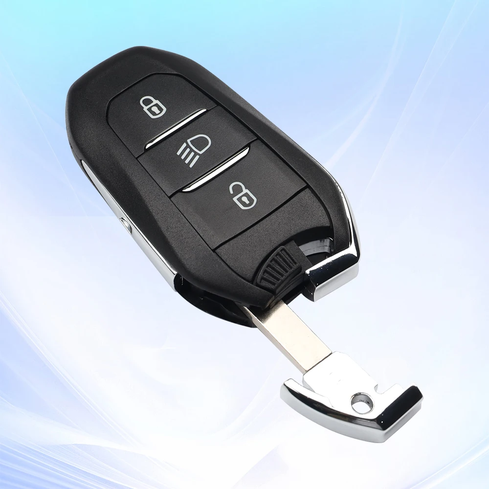 Liberty Smart Remote Car Key Fob ID4A/ID46 Chip 433MHZ For Peugeot 208 308 3008 508 5008 Citroen C4 C4L DS4 DS5 New Keyless Go