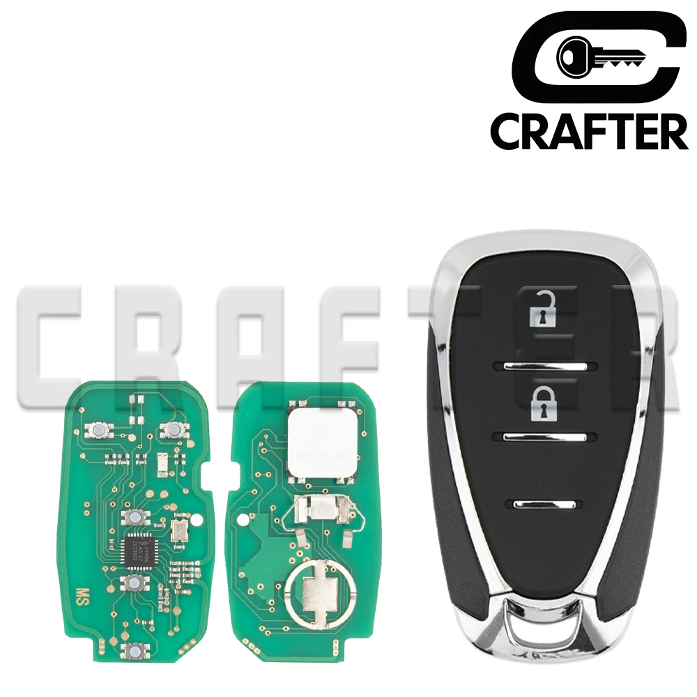 Key Crafters HYQ4AA HYQ4EA 315/433MHz ID 46 CHIIP Smart Card Key For Chevrolet Blazer Traverse Camaro Cruze Malibu Equinox Spark