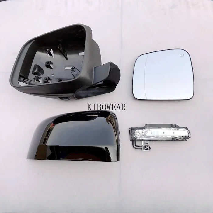 1pc Side Mirror Frame Cover Glass trim for DODGE Durango WD JEEP GRAND CHEROKEE IV WK WK2 2014-2021 Turn signal part replace