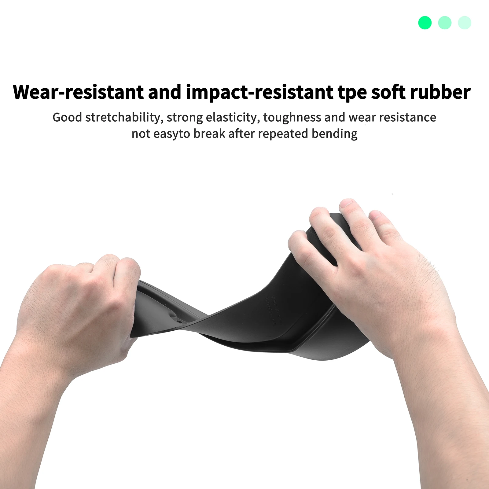 LUCKEASY for Tesla Model Y Juniper/Launch 2025 2026 Car Mud Fenders Car Modification Accessories Front And Rear Wheel Fenders