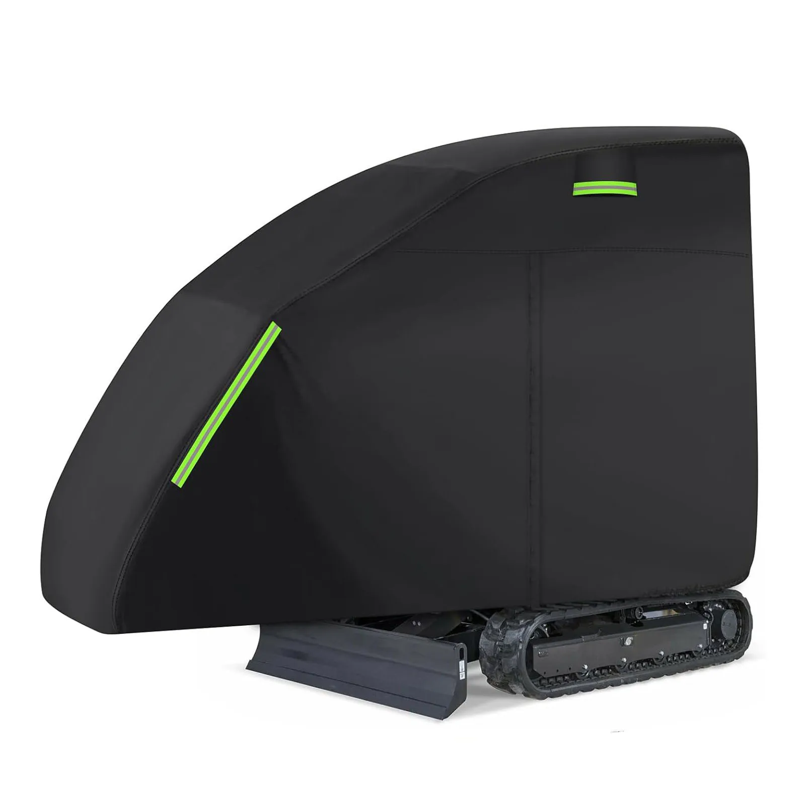 Mini Excavator Cover Fit for Bobcat E20 1760-3530lbs Water Proof 210D Oxford Fabric Zippered Exterior Accessories Black