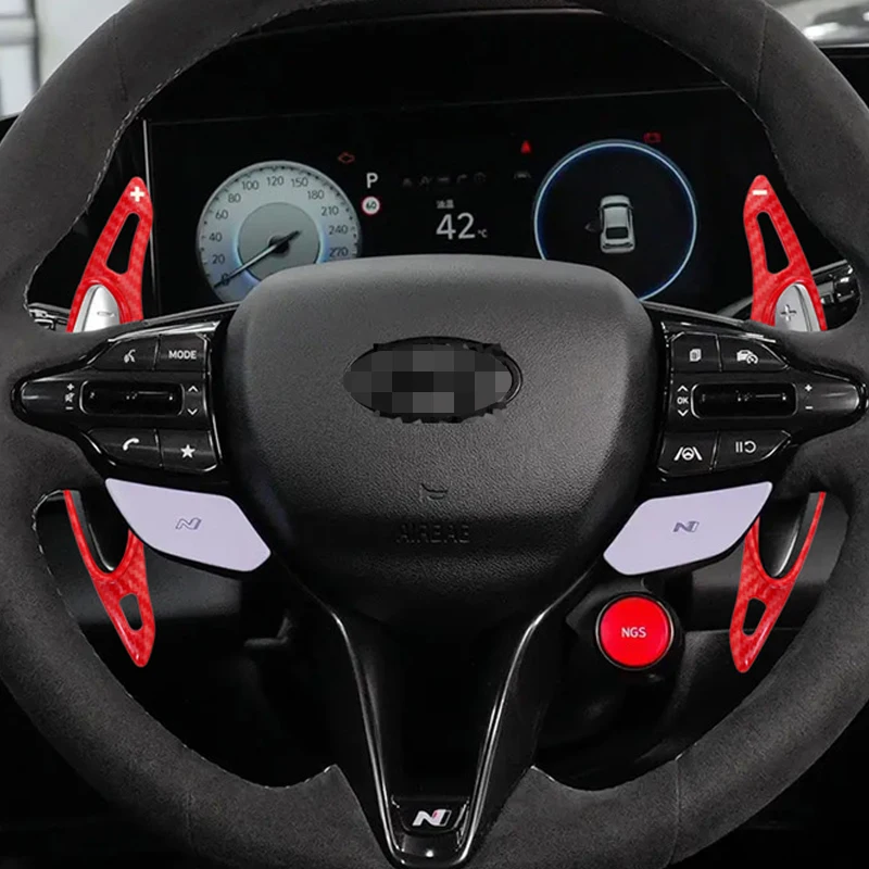 For Hyundai I20 I30 N Line Veloster KONA N Elantra Avante GT N-line CN7 Car Steering Wheel Paddle Shift Extension DSG
