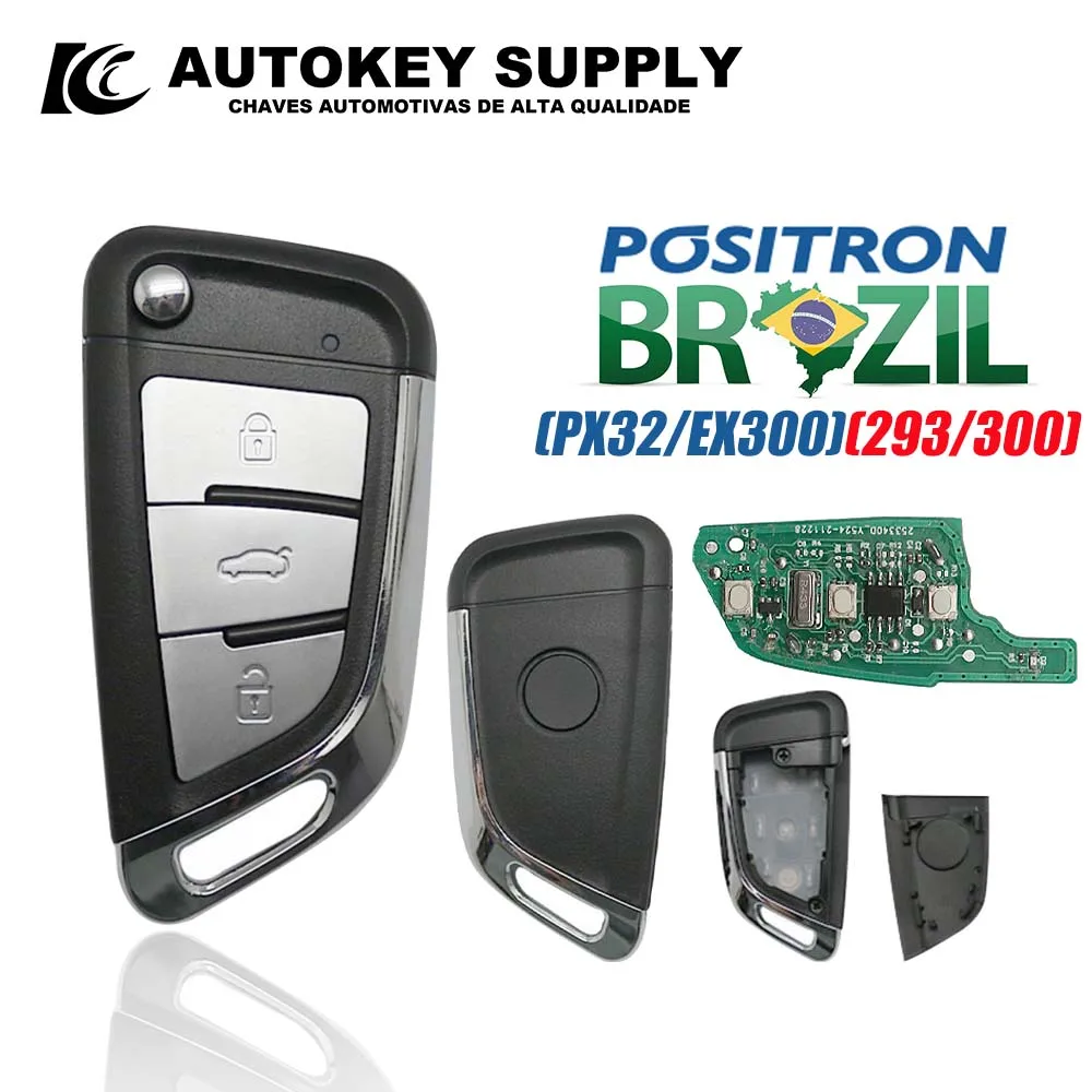 Autokeysupply AKBPCP169AT Double Program (293/300) Burglar Alarm Automatic Switching Program Control For Brazil Positron