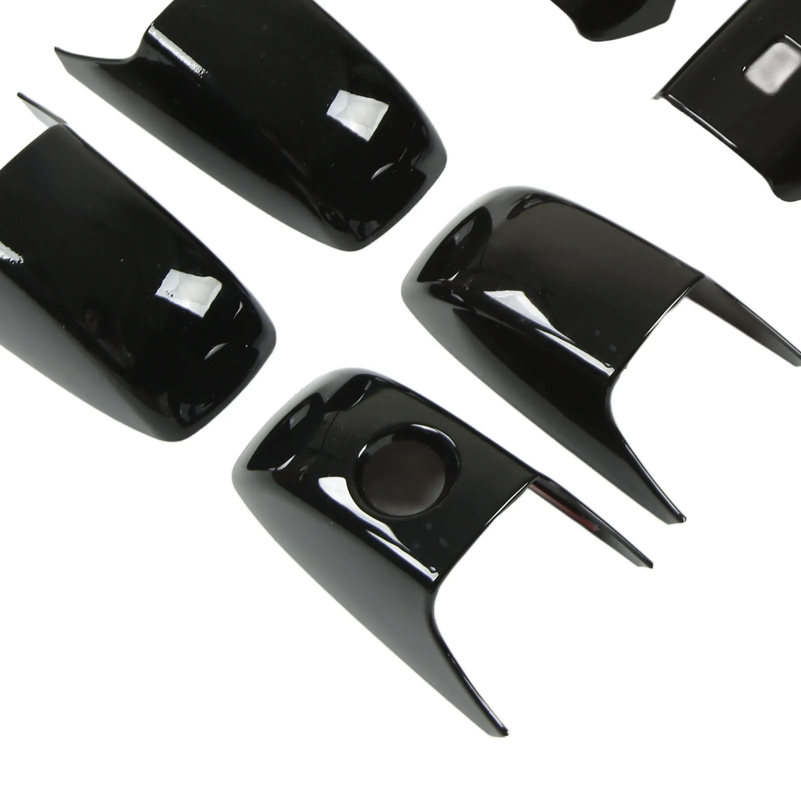 4Pcs Car Exterior Door Handle Cover Glossy Black Replacement Compatible with Jeep Grand Cherokee WK2 WL 2011-2022