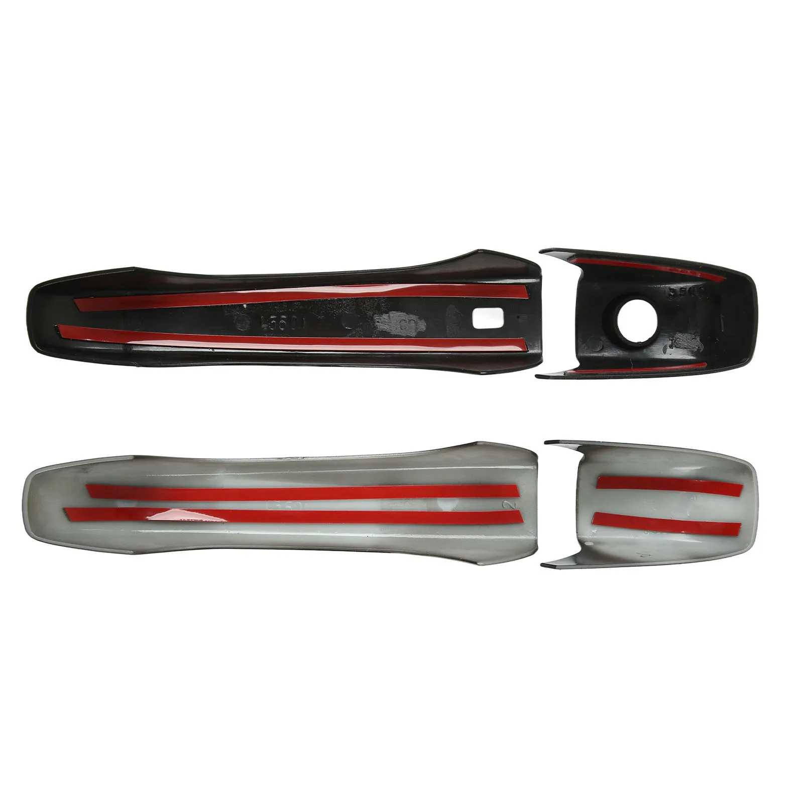 4Pcs Car Exterior Door Handle Cover Glossy Black Replacement Compatible with Jeep Grand Cherokee WK2 WL 2011-2022