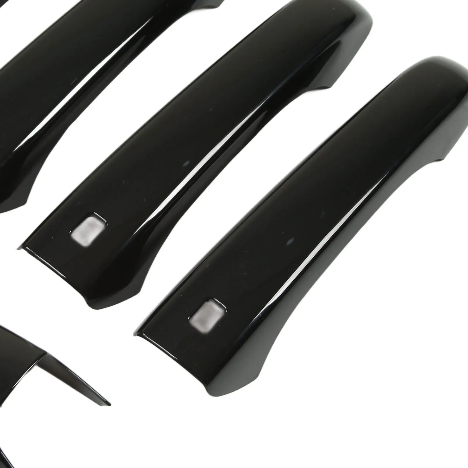 4Pcs Car Exterior Door Handle Cover Glossy Black Replacement Compatible with Jeep Grand Cherokee WK2 WL 2011-2022