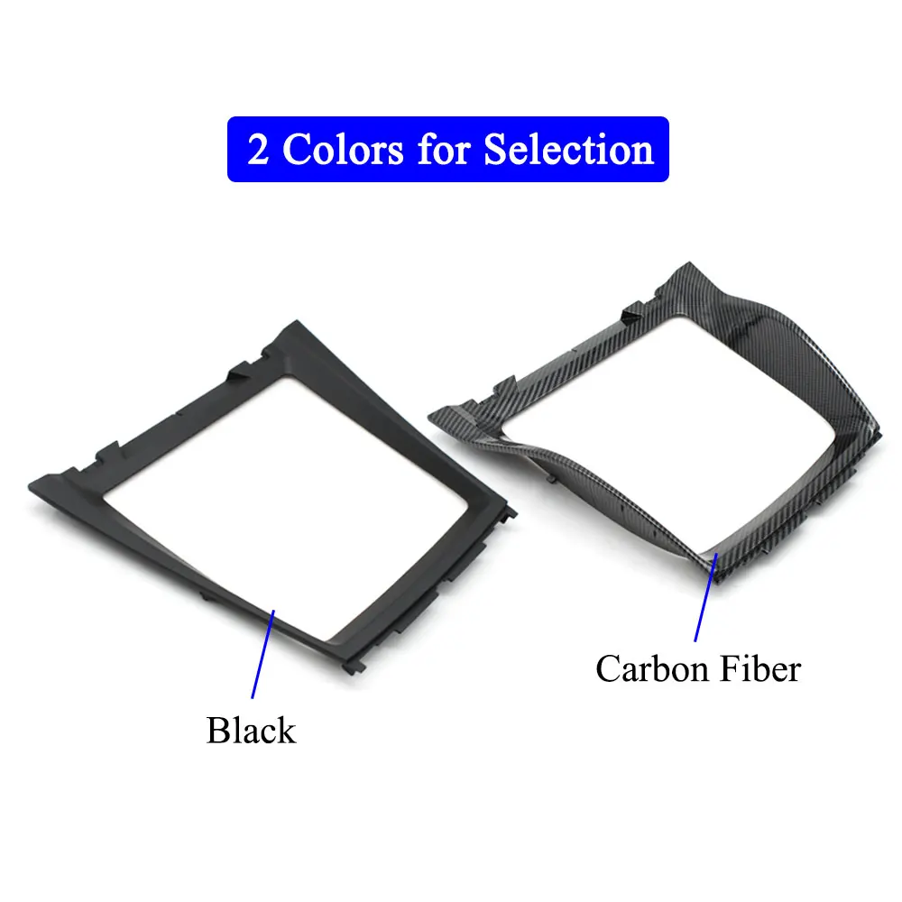 For BMW X5 X6 E70 E71 E72 Front Center Console Panel Bezel Water Cup Holder Decorative Panel Cover Trim 51166956756 51169129401
