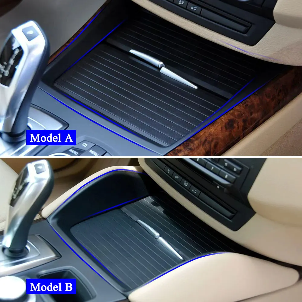 For BMW X5 X6 E70 E71 E72 Front Center Console Panel Bezel Water Cup Holder Decorative Panel Cover Trim 51166956756 51169129401