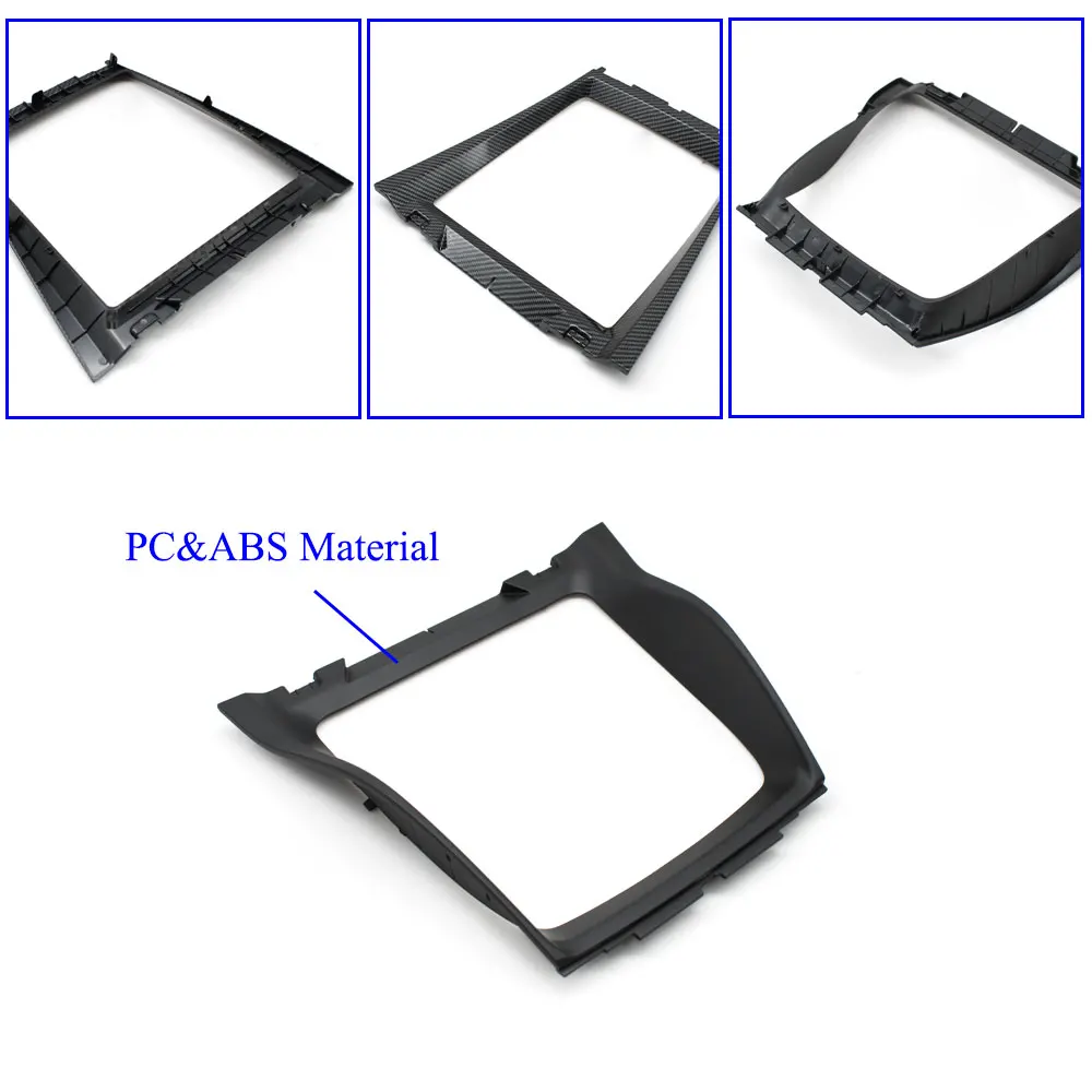 For BMW X5 X6 E70 E71 E72 Front Center Console Panel Bezel Water Cup Holder Decorative Panel Cover Trim 51166956756 51169129401