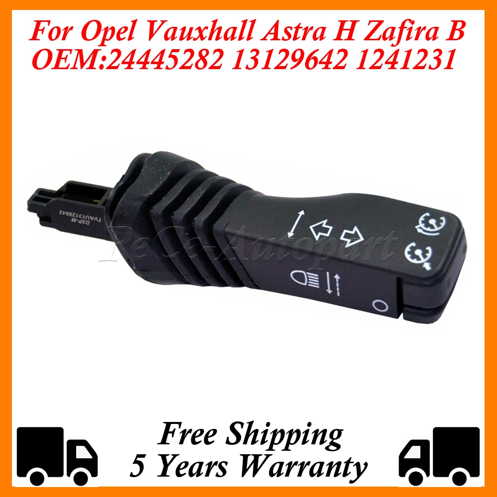 13129642 1241231 For Opel Vauxhall Astra H 2005-2010 Zafira B 2005-2014 Indicator Stalk Switch Cruise Control Handle 24445282