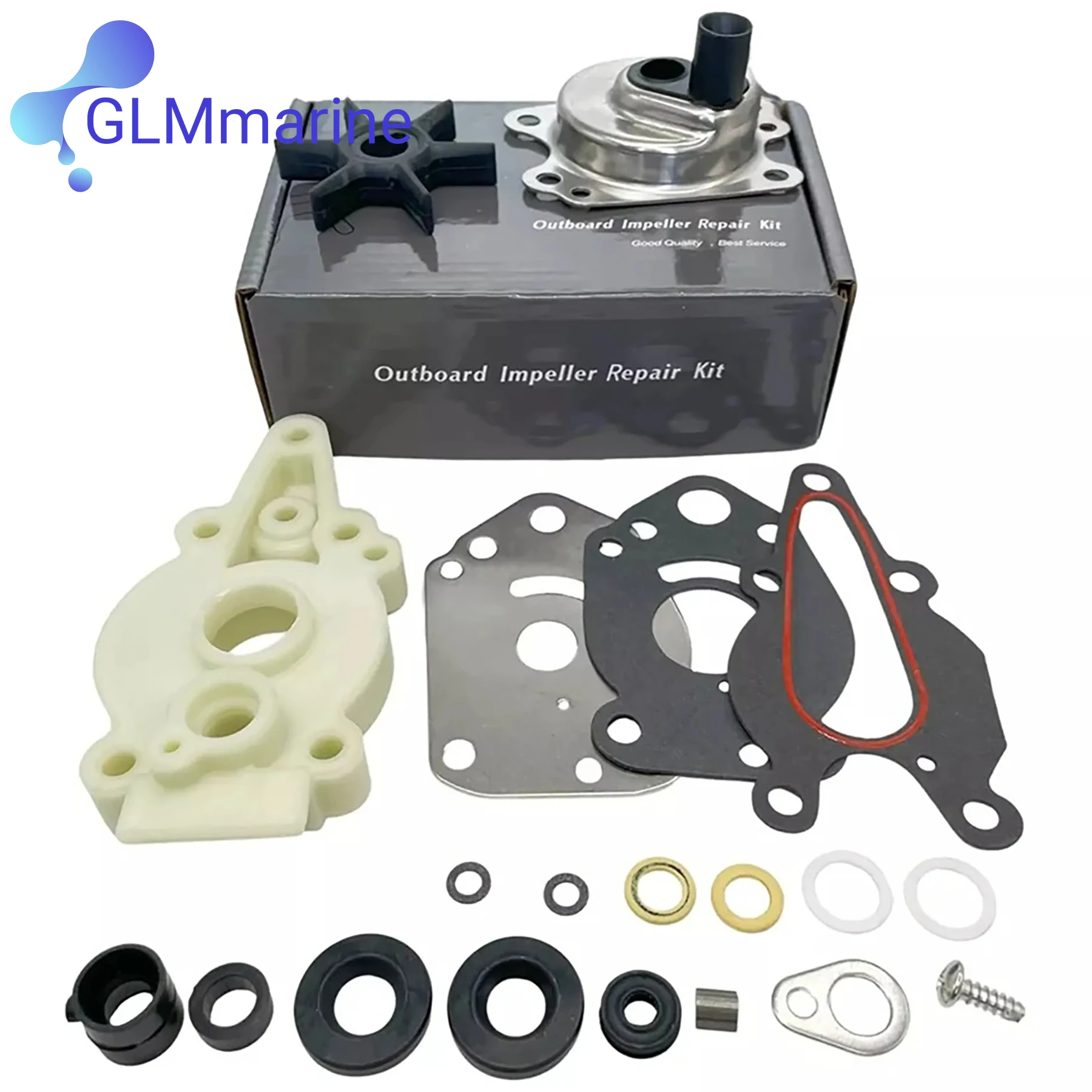 46-42089A3 42089A5 Fits for Mercury Mariner Force 2 Stroke 6 8 9.9 10 15 HP Outboard Engine Water Pump Repair Kit 46-42089A4
