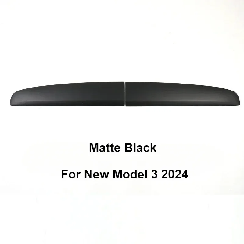 Dashboard Panel for Tesla Model 3 Highland Air Vents White Interior Decorative Shell Cover Sticker Trim Carbon Car Modifications