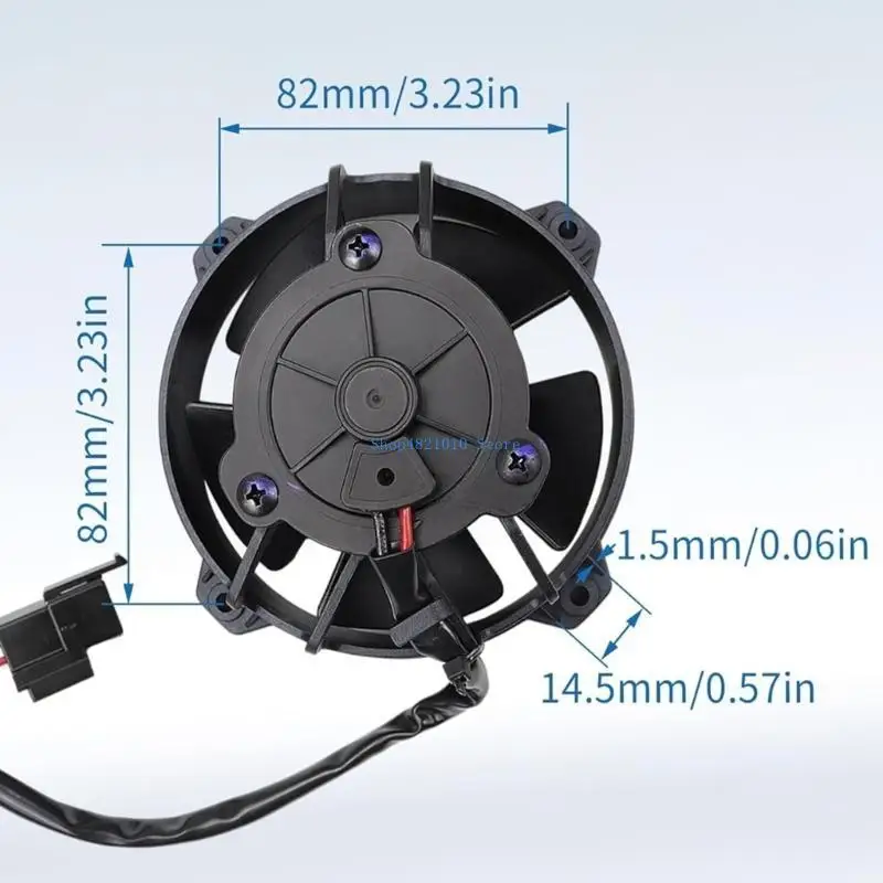 T3LF Auto Repair Accessory 12V 147CFM Puller Low Profile Fan for VA32-A101-62A