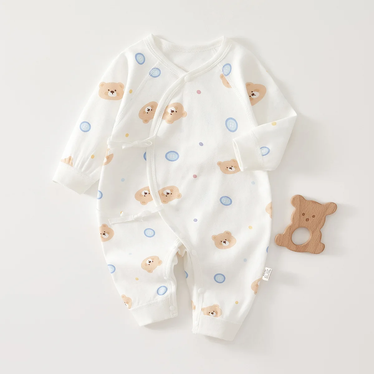 AYNIGIELL High-Quality Newborn Baby Jumpsuit Four Season Cute Children's Jumpsuit 0-6M Cute Baby Girl Male Baby Clothing