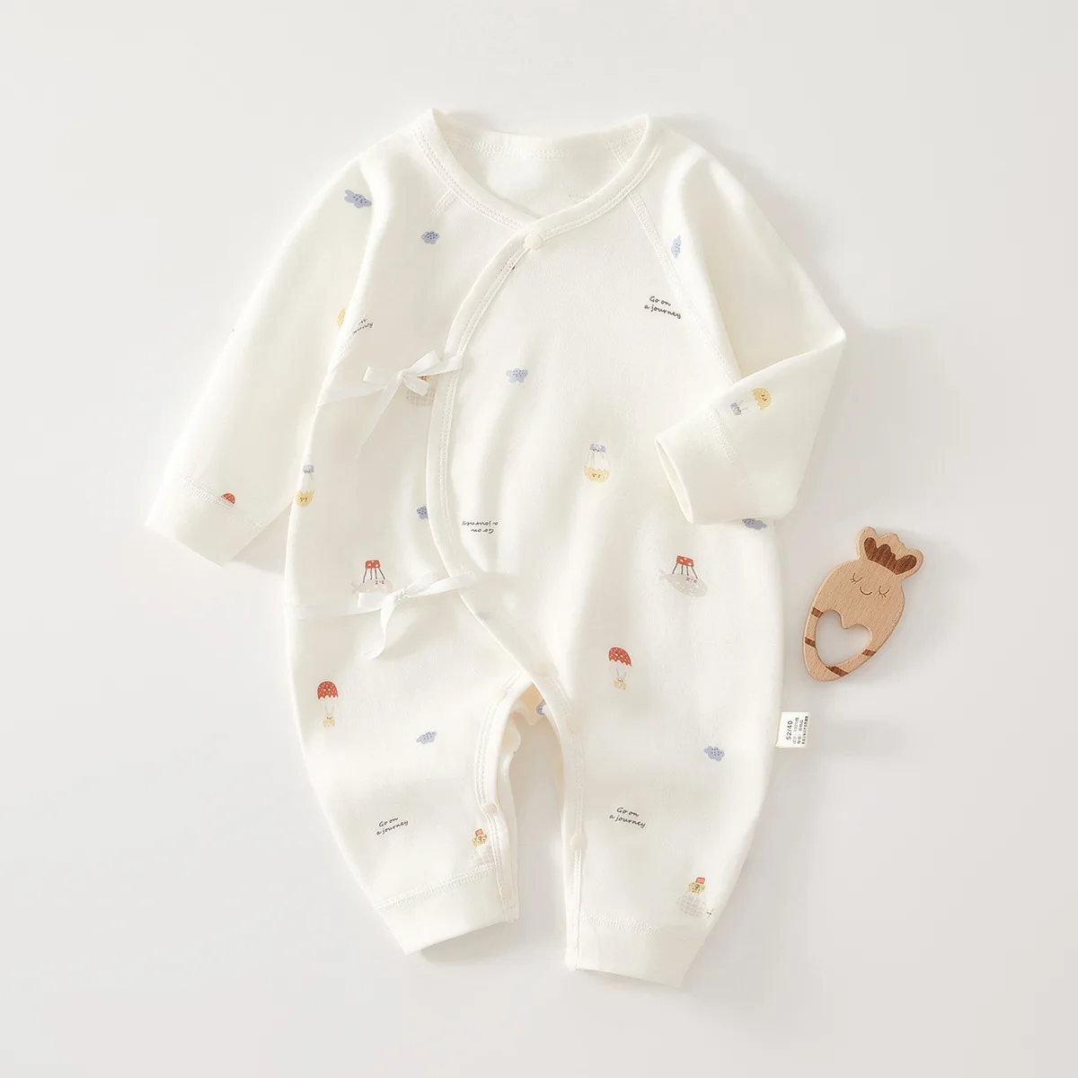 AYNIGIELL High-Quality Newborn Baby Jumpsuit Four Season Cute Children's Jumpsuit 0-6M Cute Baby Girl Male Baby Clothing
