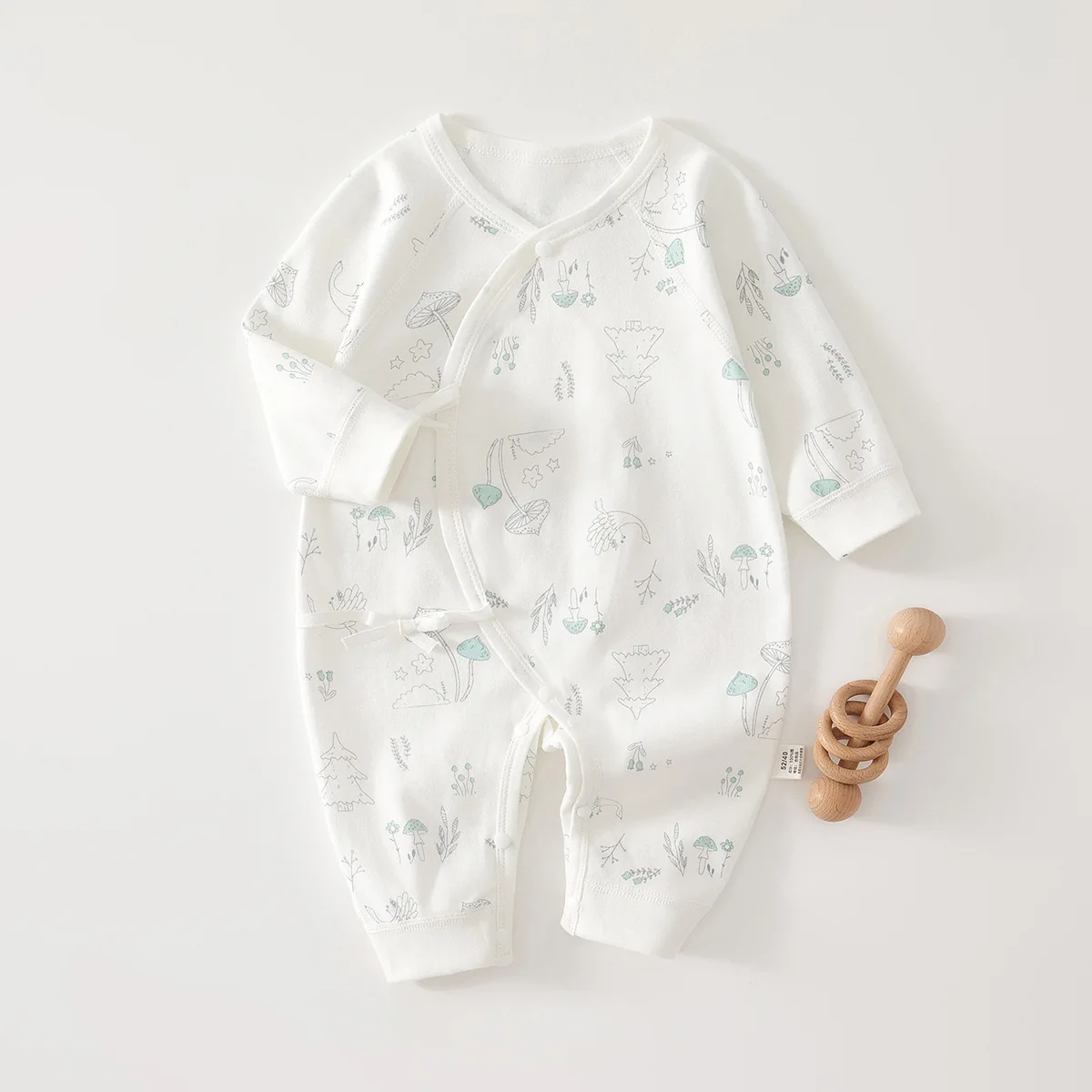 AYNIGIELL High-Quality Newborn Baby Jumpsuit Four Season Cute Children's Jumpsuit 0-6M Cute Baby Girl Male Baby Clothing