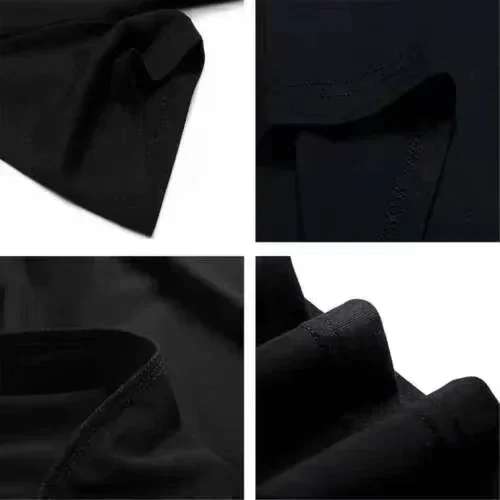 100% Cotton Men's T-shirt O-neck Solid Color Bottoming Shirt Universal Casual Breathable T-shirt Tops Spring Autumn