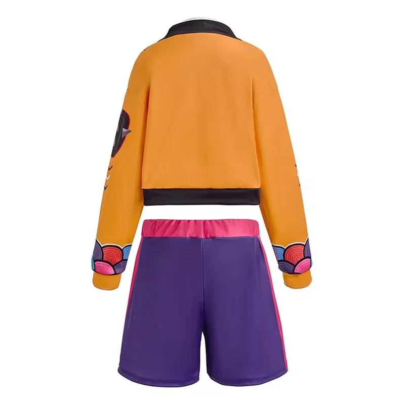 Girls Cartoon Cosplay Sets Children Fashion Stage Performance Clothing Outfits Kids Movie Role-playing Costume Suits 3-12 Years