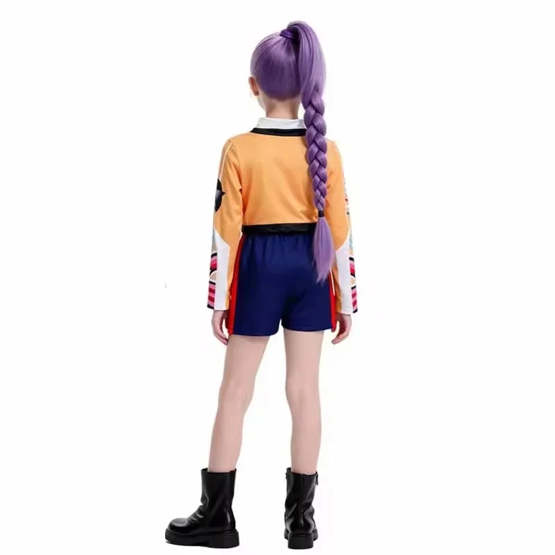Girls Cartoon Cosplay Sets Children Fashion Stage Performance Clothing Outfits Kids Movie Role-playing Costume Suits 3-12 Years