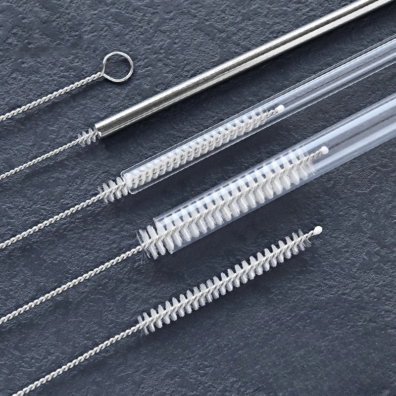 Straw Cleaner Brush for Stanley Cup Long Bottle Brush Stainless Steel Straw Cleaning Brush for Baby Bottle & Kettle Cleaning