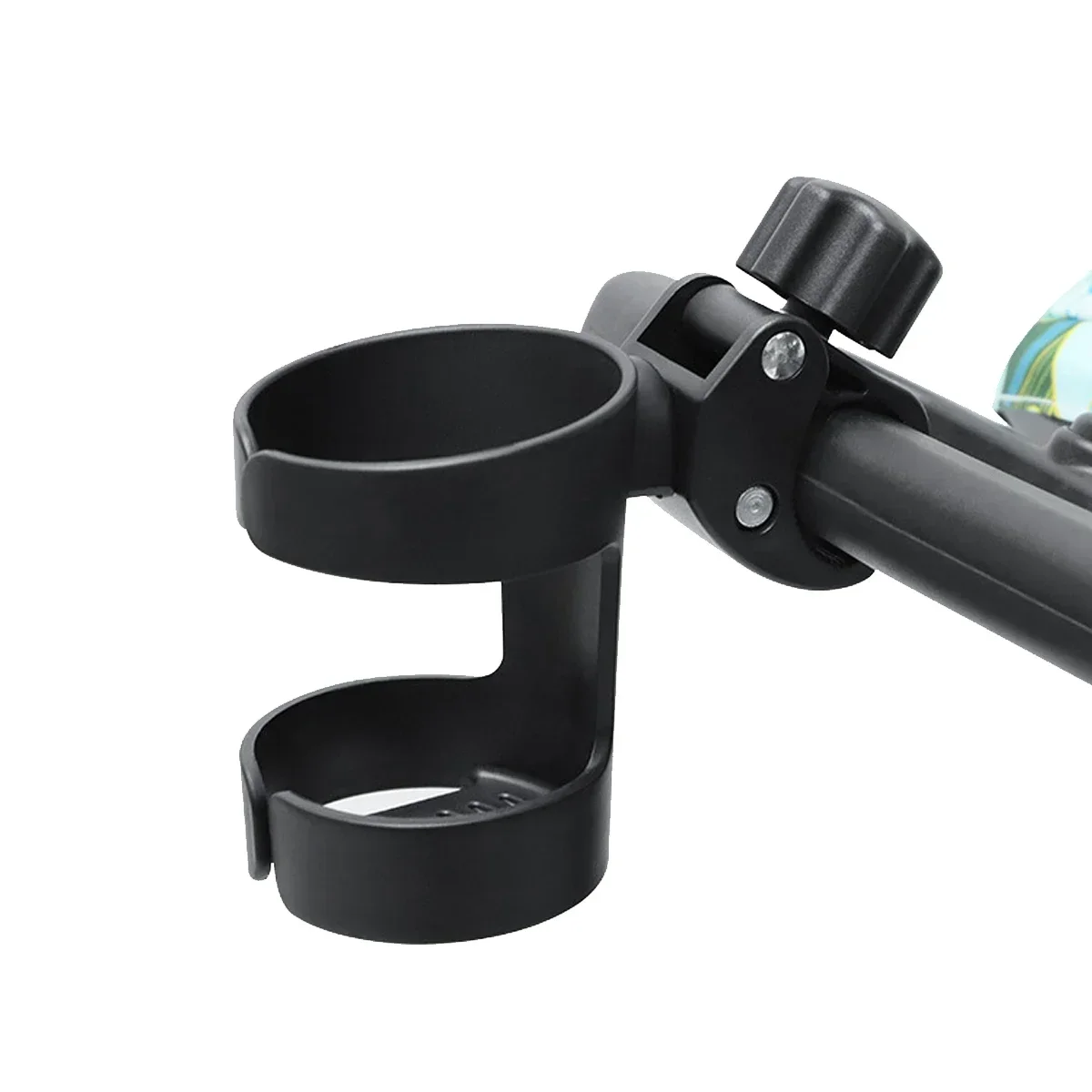 360 Degrees Rotation Drink Holder for Bike Pushchair Wheelchair Walker Bicycle Fits Most Cups Gifts for Relatives