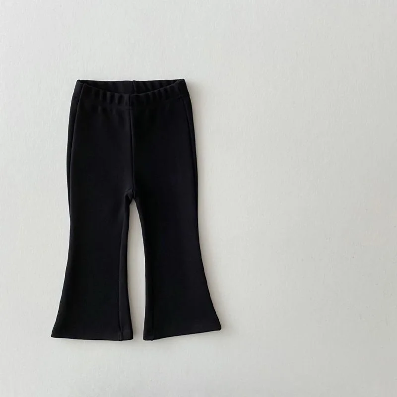 Girls Fashionable Flared Pants for Autumn and Winter Comfort Soft and Warmth Material Designed Suitable Little Girls Daily Wear