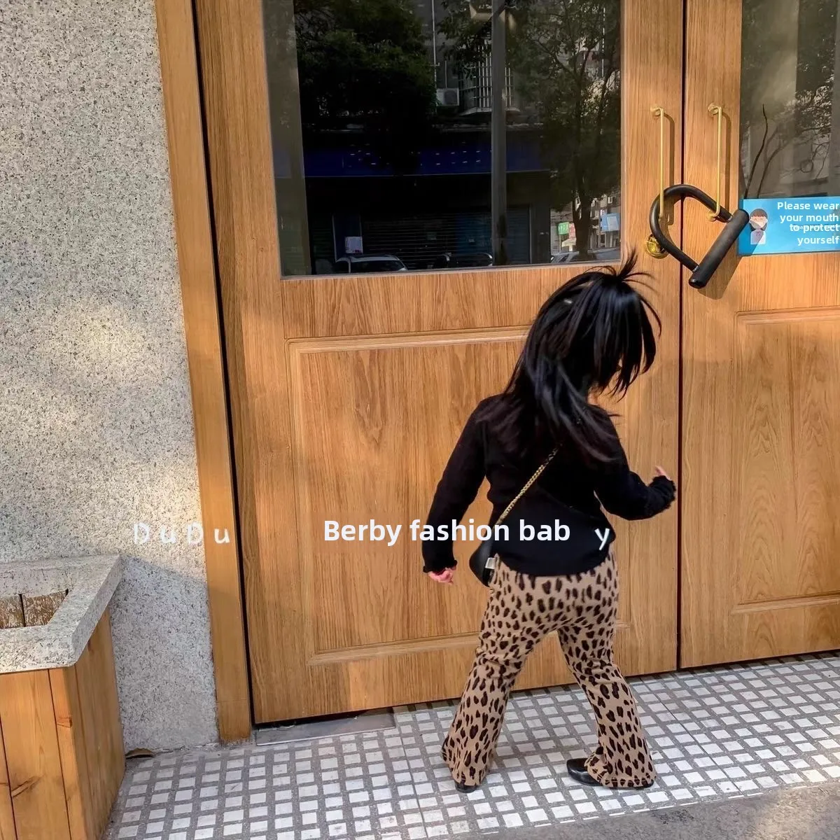 Girls Fashionable Flared Pants for Autumn and Winter Comfort Soft and Warmth Material Designed Suitable Little Girls Daily Wear