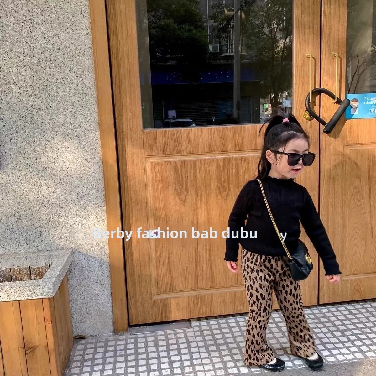 Girls Fashionable Flared Pants for Autumn and Winter Comfort Soft and Warmth Material Designed Suitable Little Girls Daily Wear