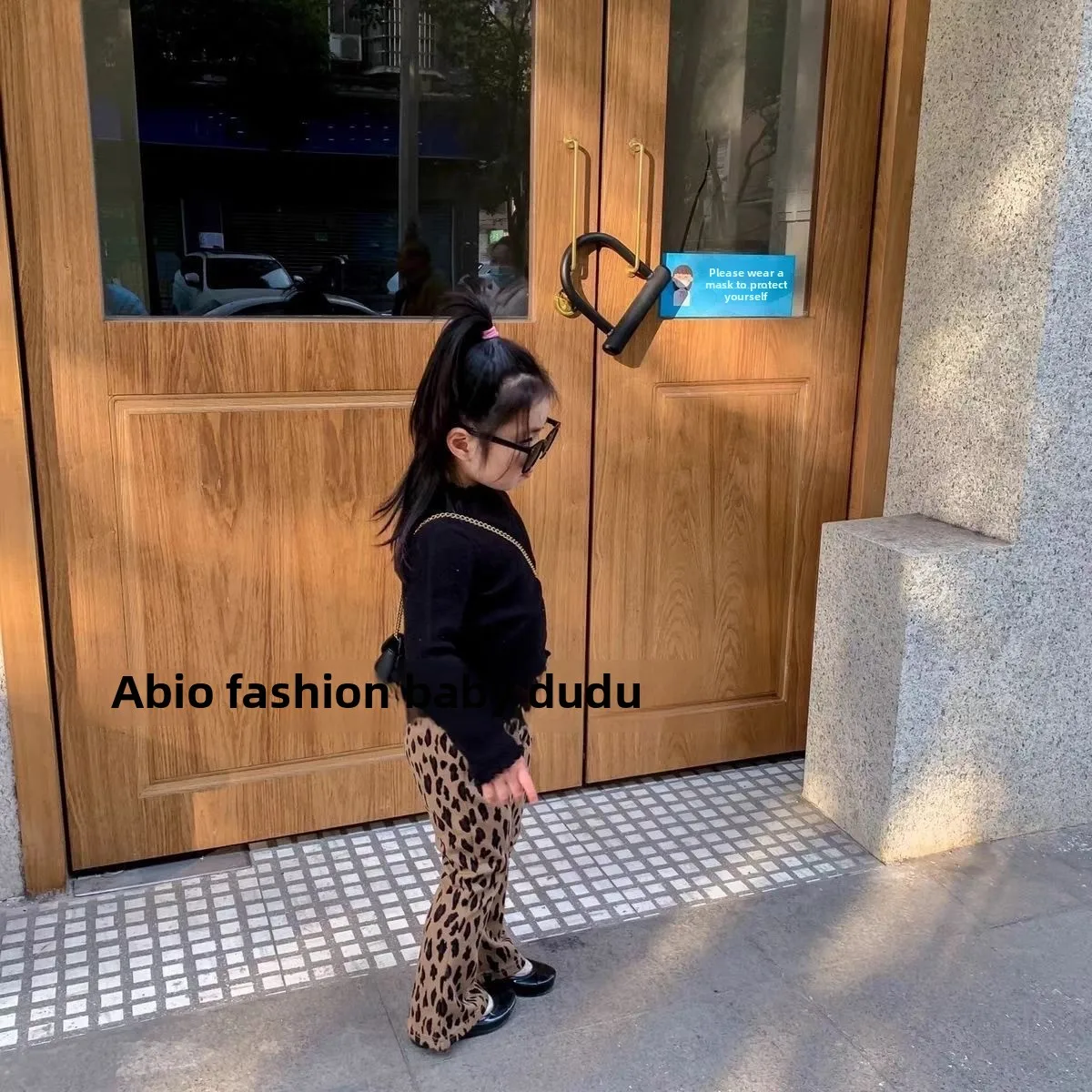 Girls Fashionable Flared Pants for Autumn and Winter Comfort Soft and Warmth Material Designed Suitable Little Girls Daily Wear