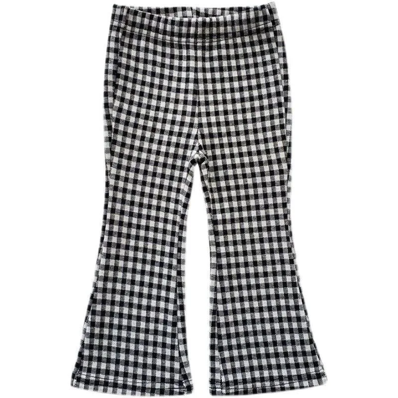 Girls Fashionable Flared Pants for Autumn and Winter Comfort Soft and Warmth Material Designed Suitable Little Girls Daily Wear