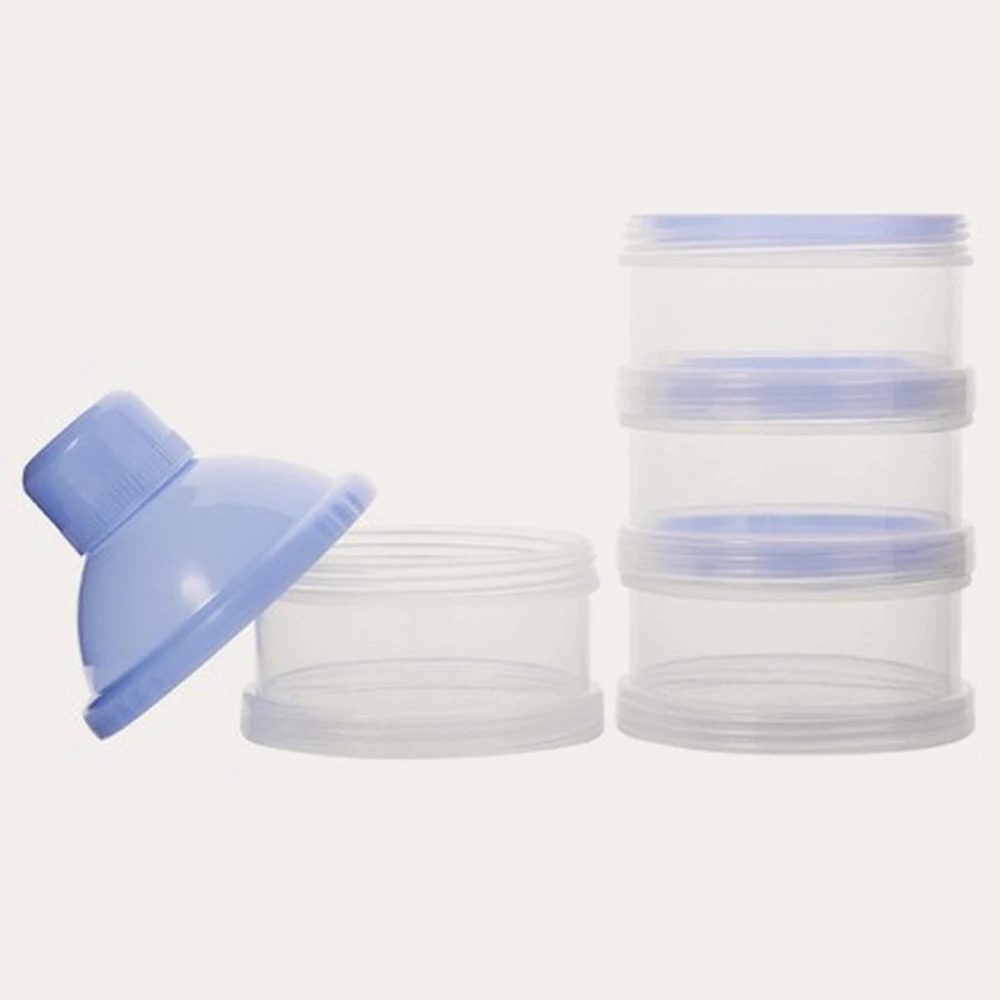 Portable Milk Powder Formula Dispenser Food Container Storage Feeding Boxes for Baby Kids Toddler 4/5 Grid Baby Food Storage Box