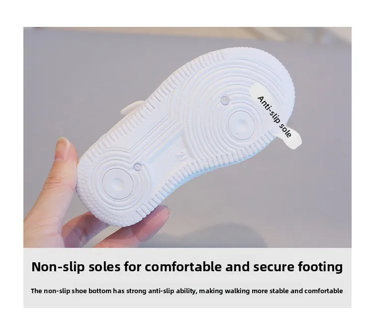 Autumn Children Sneaker Boys Casual Shoes Leather Flat Student Walking Shoes Non-slip Girl Lightweight Sports Tennis Footwear