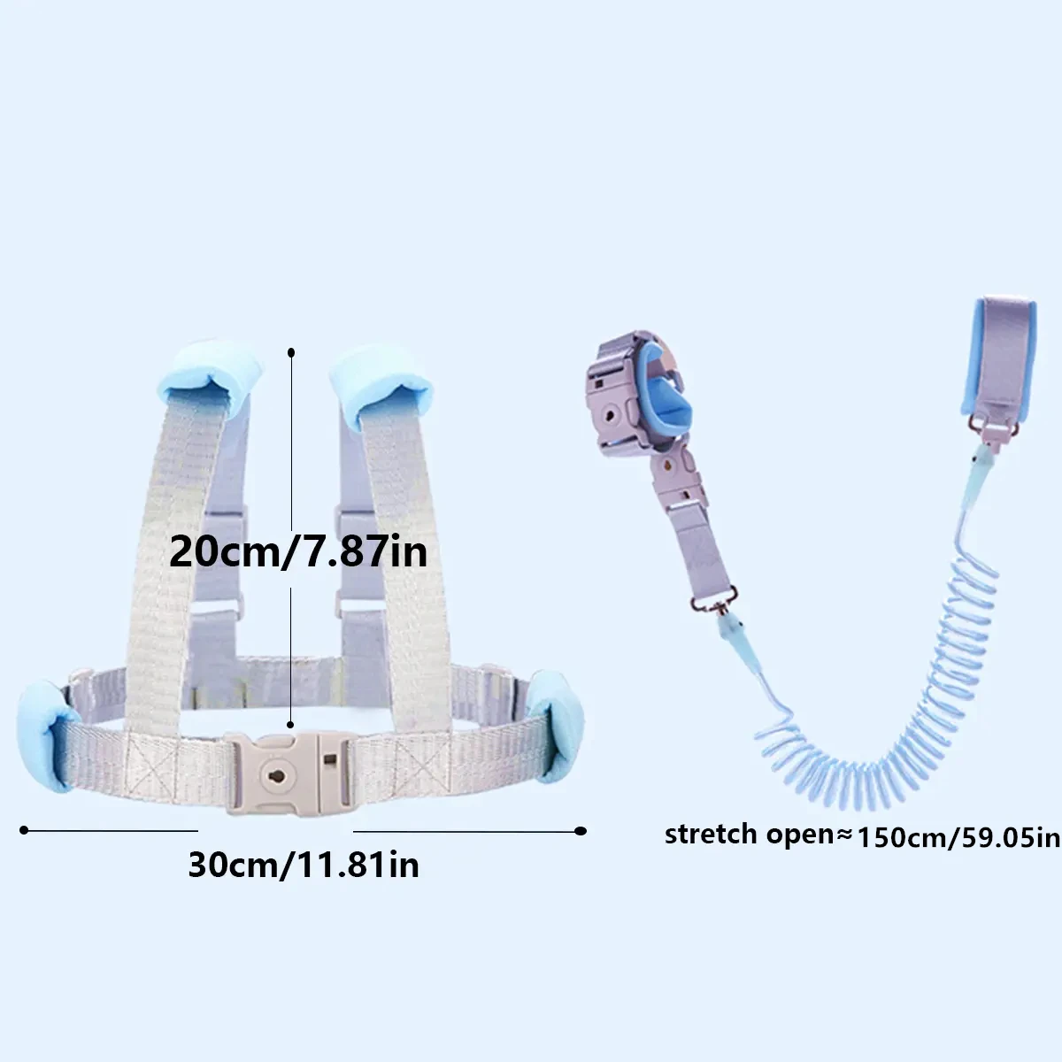 Toddler Leash Anti-Lost Wristband Harness Child Lock for Outdoor Anti Lost Wrist Link Strap Rope Child Safety Harness Products