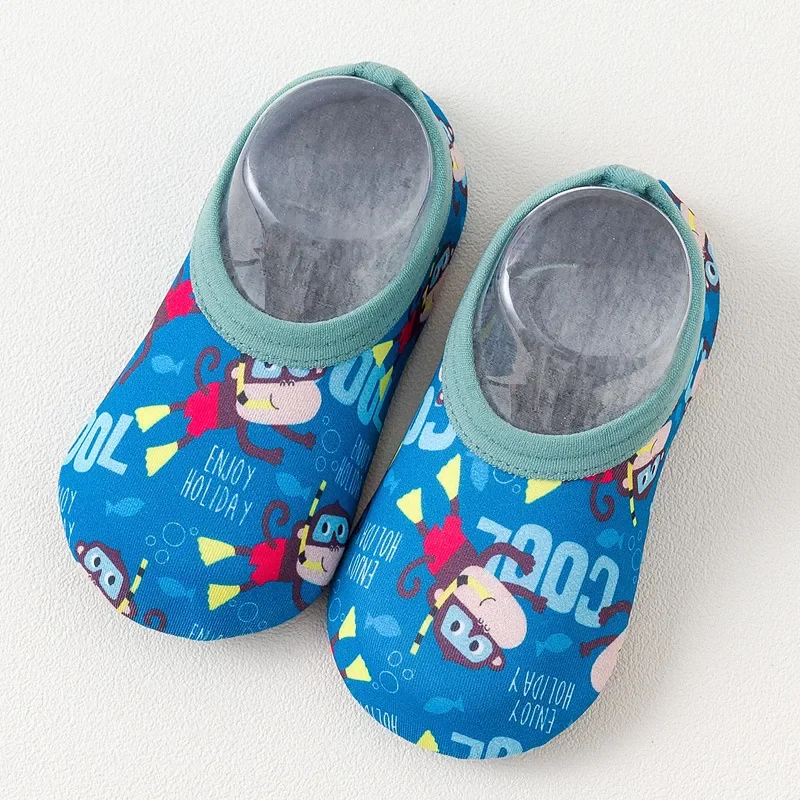 Children Swimming Surf Sports Sneakers Four Season Anti-slip Aqua Swim Floor Socks Baby Kids Cartoon Pool Beach Water Shoes