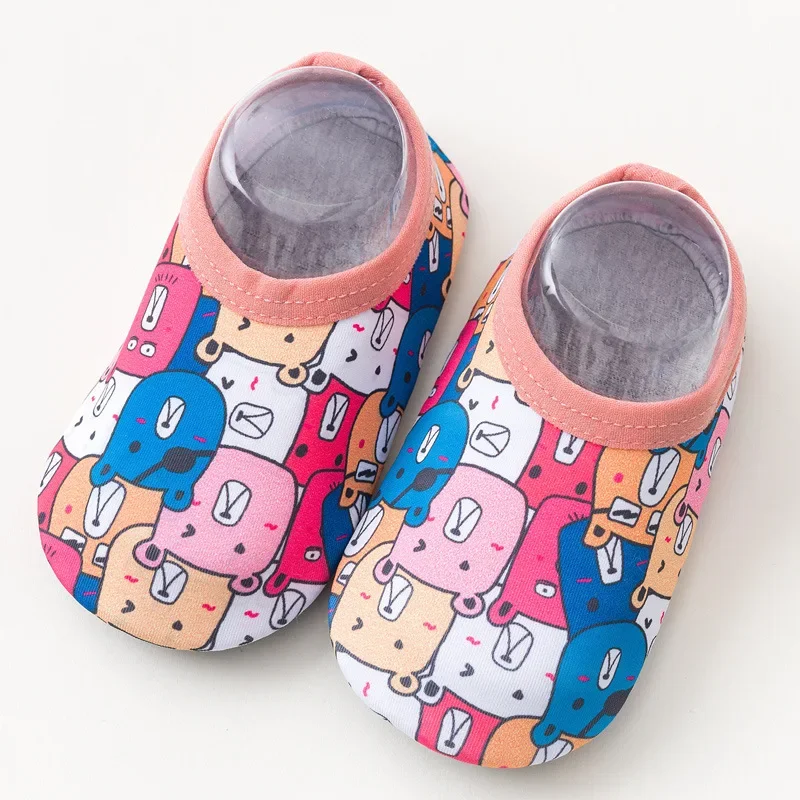 Children Swimming Surf Sports Sneakers Four Season Anti-slip Aqua Swim Floor Socks Baby Kids Cartoon Pool Beach Water Shoes
