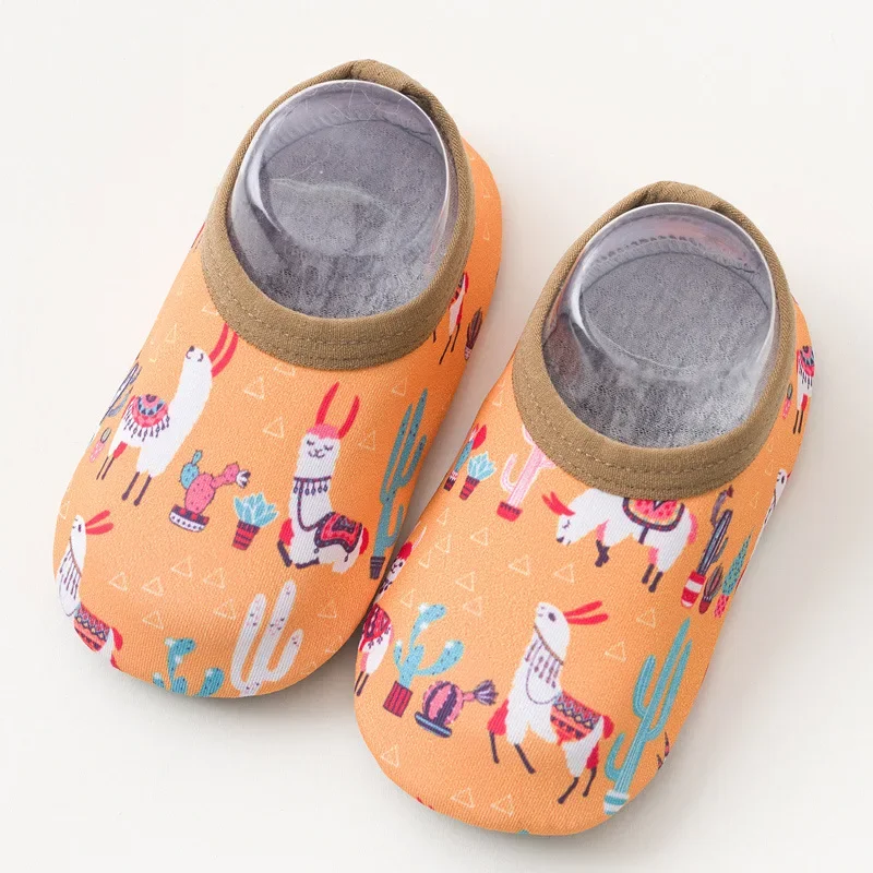 Children Swimming Surf Sports Sneakers Four Season Anti-slip Aqua Swim Floor Socks Baby Kids Cartoon Pool Beach Water Shoes