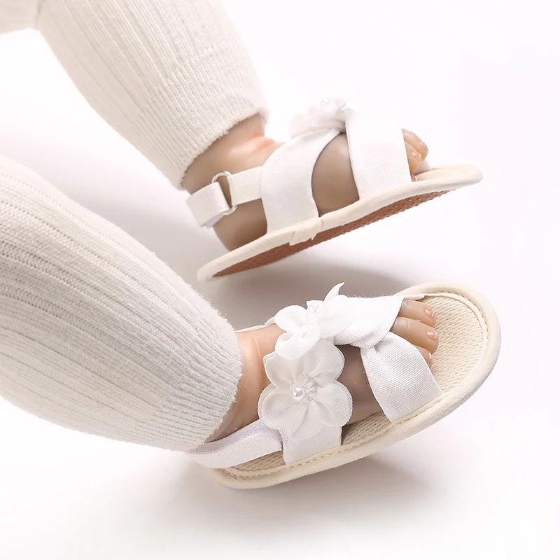 Baby Girls Sandals Summer Shoes Outdoor First Walker Toddler Girls Shoes for Summer
