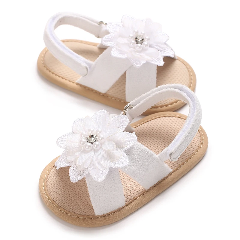 Baby Girls Sandals Summer Shoes Outdoor First Walker Toddler Girls Shoes for Summer