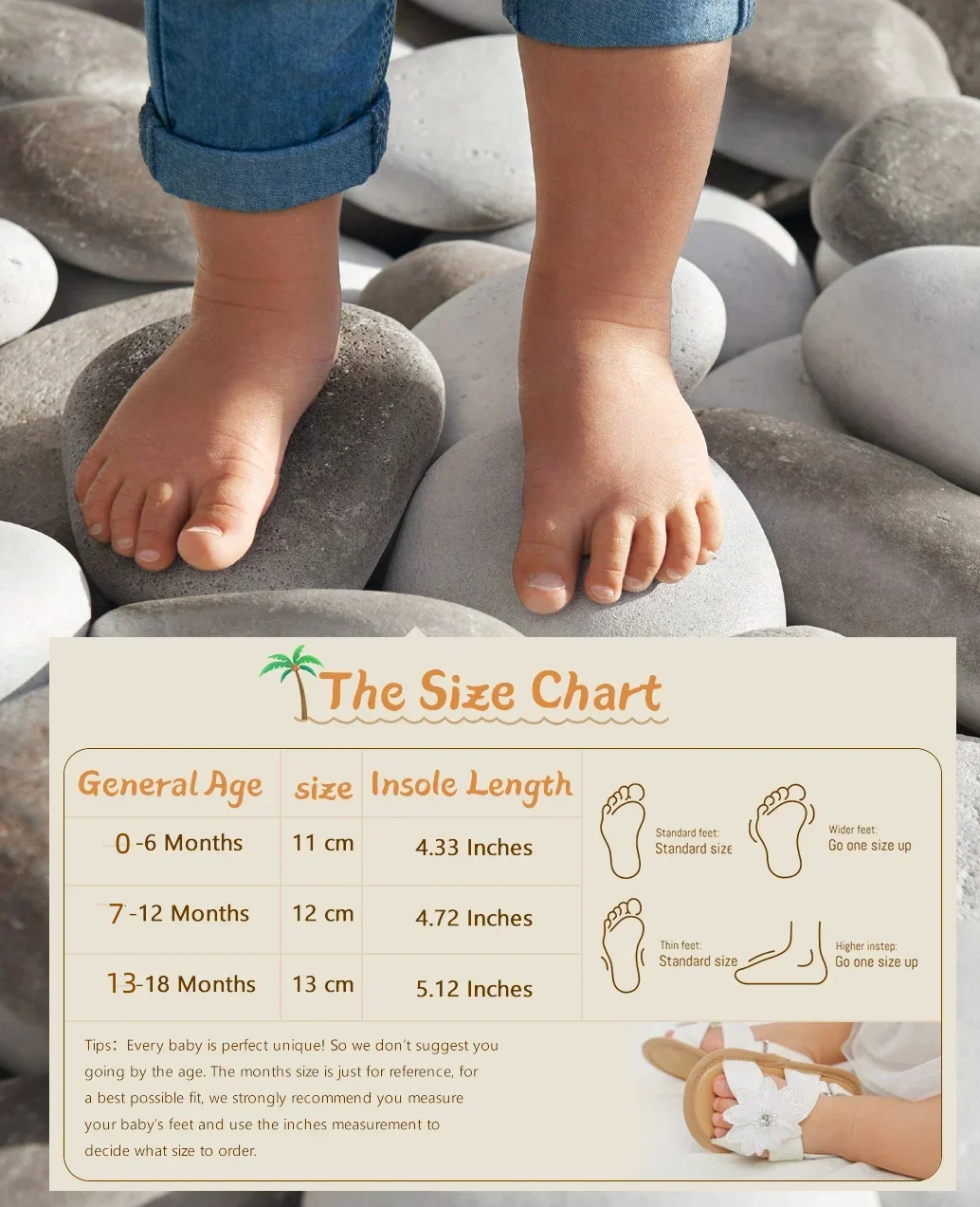 Baby Girls Sandals Summer Shoes Outdoor First Walker Toddler Girls Shoes for Summer