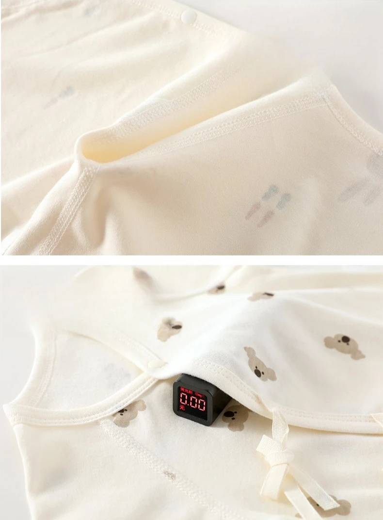 AYNIGIELL Autumn Pure Cotton Clothes Newborn Baby Girls Boys Romper 100% Cotton Long Sleeves Bodysuit Infant Baby Clothes