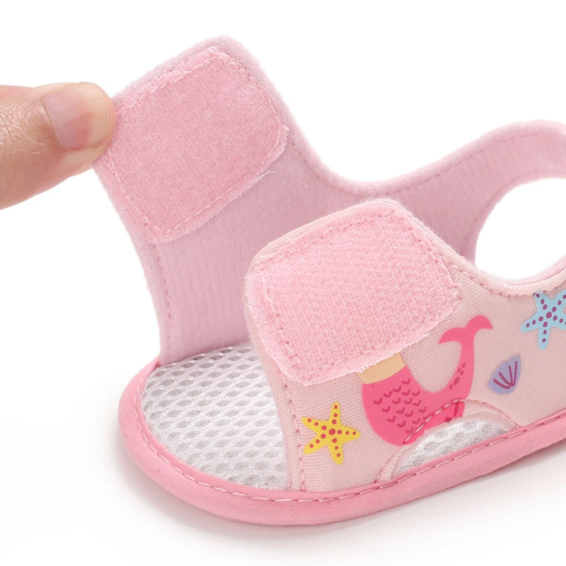 0-18M Baby Shoes Infant Pre-Walker Shoes, Cute Pink Theme Casual Flat Shoes, Soft Sole Lightweight Comfortable for Girls