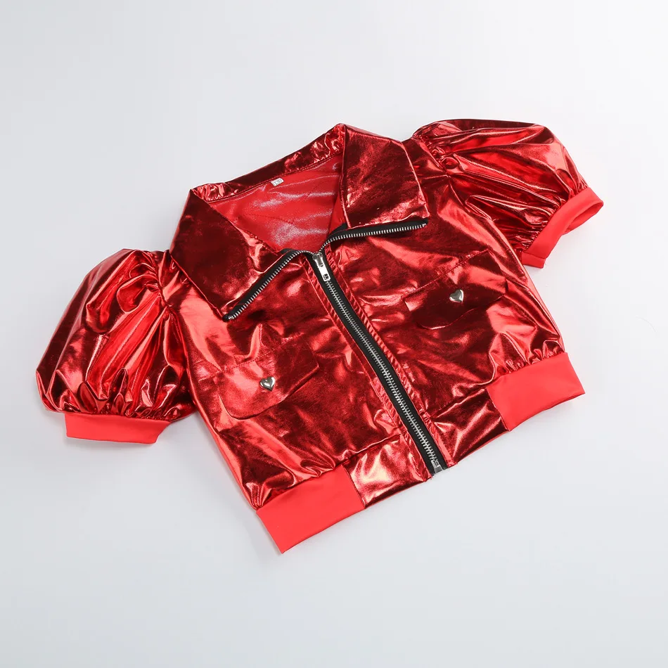 2026 Fancy Comedy Movie Role Play Rock Costume 3PCS Suit The Rising of Red Cosplay Clothing Set Kid Descendant Halloween Apparel