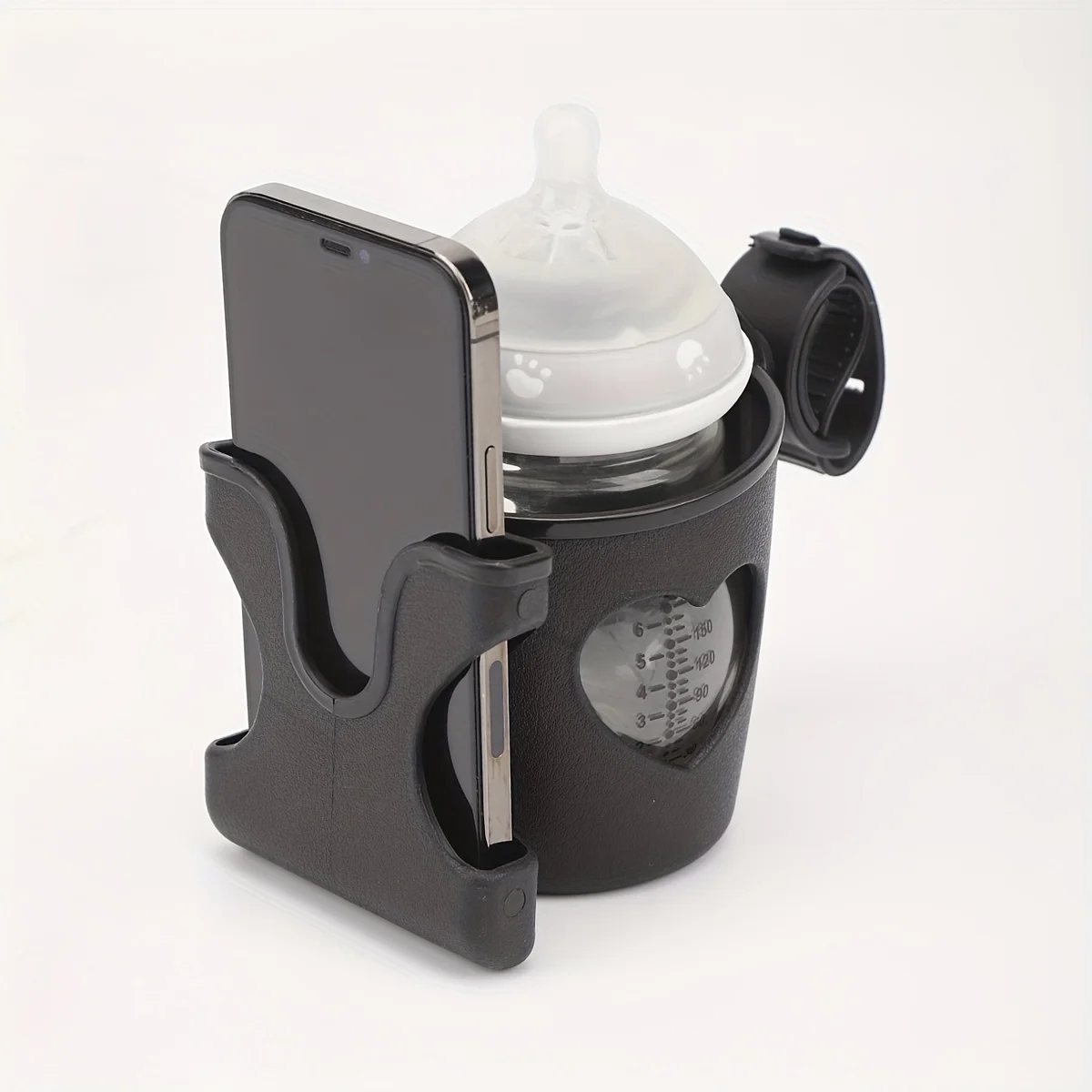 Baby Stroller Water Cup Holder With Mobile Phone Holderbottle Holderelectric Carbicycle Universal Water Bottle Holder