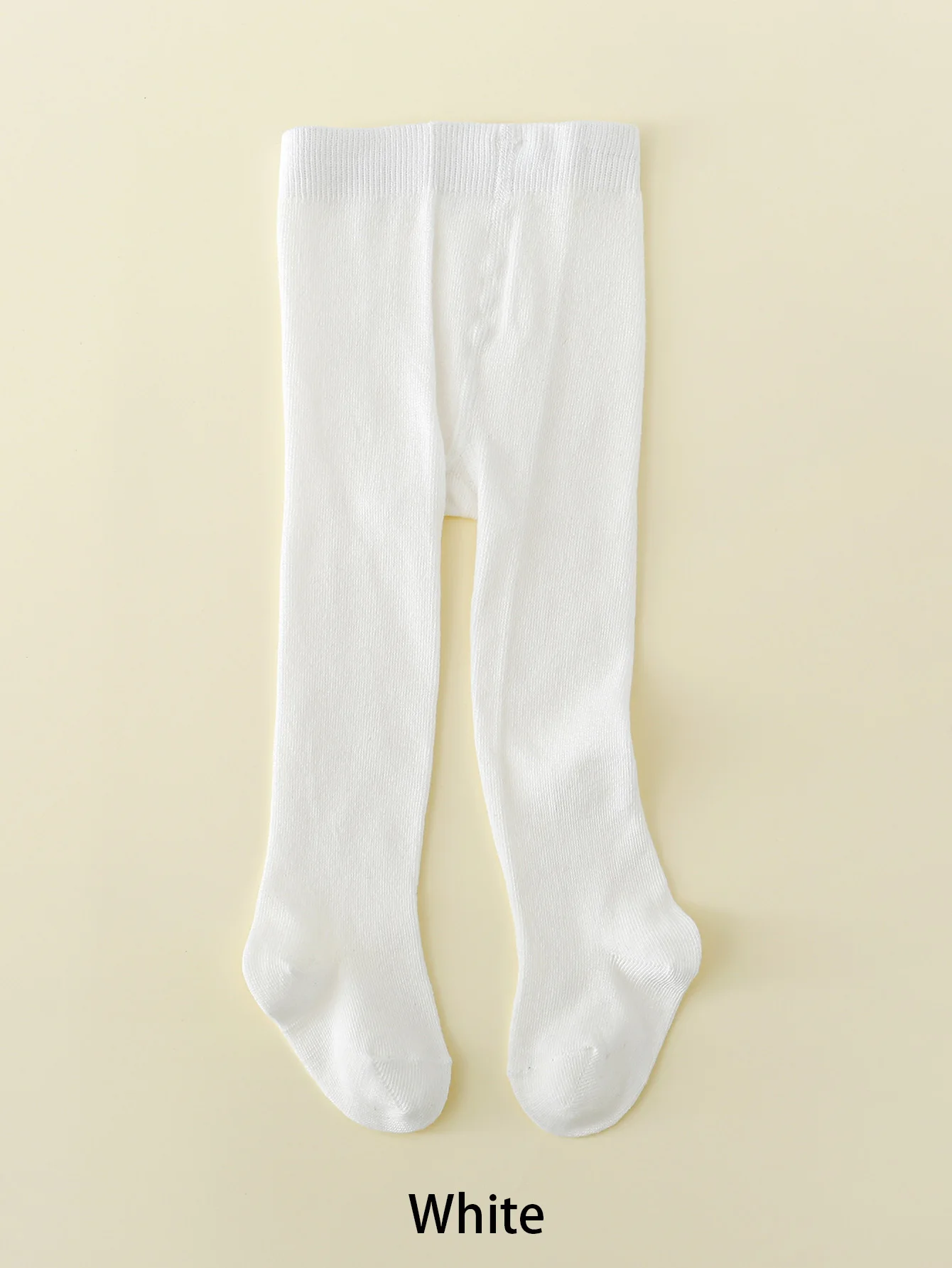 New Baby Girls Pantyhose Newborn Elastic Waist Solid Color Stockings Slim Fit Socks Tights for Casual Daily