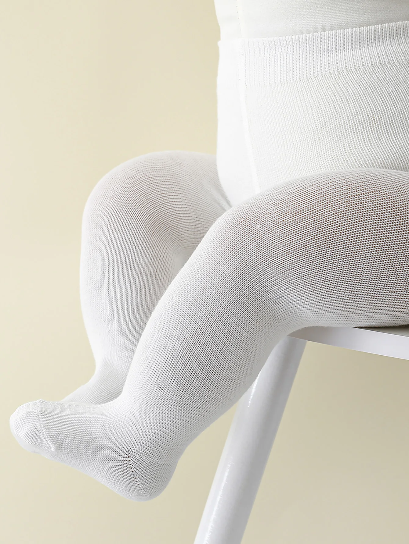 New Baby Girls Pantyhose Newborn Elastic Waist Solid Color Stockings Slim Fit Socks Tights for Casual Daily