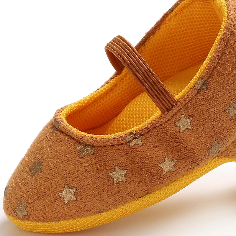 0-12M Baby Girls Diamond Bow Princess Dress Shoes Soft Sole Infant Pre-Walker Footwear