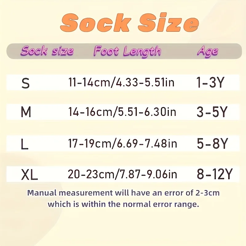 5-Pack Children's Floor Socks with Pink Bow and Bunny Pattern, Non-Slip Soft Sole Indoor Socks for Girls, Babies, and Toddlers, Featuring Cherry Fruit and Letter Designs, Suitable for Casual Daily Life
