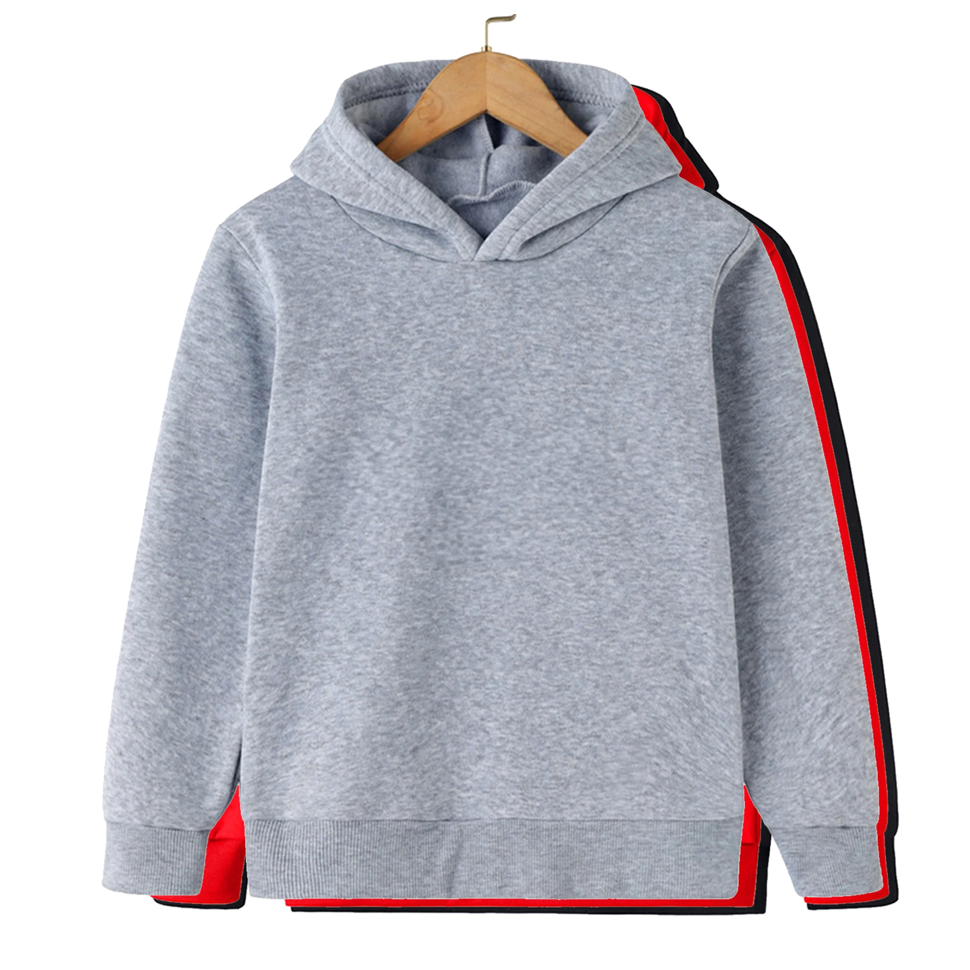 Fashion Kids Boy Hoodies Hoodies 2025 Spring Autumn Girls Casual Hoodies Sweatshirt Kids Solid Color Hoodies Sweatshirt
